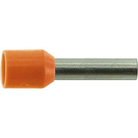 3804011-INSULATED WIRE END SLEEVE 4mm² ORANGE (PACKS OF 100pcs)