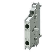 3RH1921-1KA02-AUXILIARY SWITCH BLOCK, 2 NC, DIN EN50005, LATERALLY, 10 MM SCREW CONNECTION, SIZE S3...S12 FOR CONT