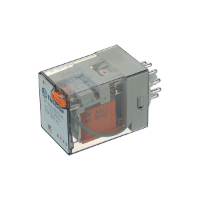 6013-80060040-UNIVERSAL PLUG-IN RELAY 11 PINS 6VAC 3CO 10A