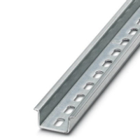 13-00-08-DIN RAIL SHEET STEEL WITH HOLES 35mm