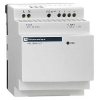 ABL7RM24025-regulated SMPS with auto reset - 1 or 2-phase - 200...240 V AC - 24 V - 2.5 A