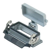 CHI16L-BULKHEAD MOUNTING HOUSING WITH SINGLE LEVER FOR 16 POLES INSERTS