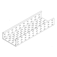 10400085100-METAL CABLE TRAY 400X85X1,00mm