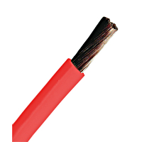 19100-75-R-PVC SINGLE CORE FLEXIBLE CABLE H05V-K 0,75mm² RED