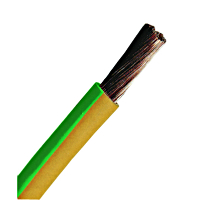 19116-00-YG-PVC SINGLE CORE FLEXIBLE CABLE H05V-K 16mm² YELLOW-GREEN