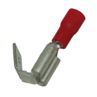MF250R-MALE/FEMALE PLUG TYPE INSULATED TERMINAL RED 1,5mm² 6,3mm (PACKS OF 100pcs)
