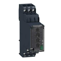 RM22UA31MR-Voltage control relay 50mV…5Vac/dc, 2 C/O