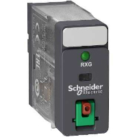 RXG12B7-interface plug-in relay - Zelio RXG - 1C/O standard - 24VAC-10A-with LTB and LED