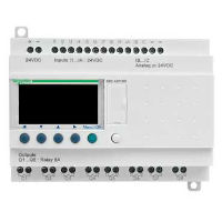 SR2B201BD-compact smart relay Zelio Logic - 20 I O - 24 V DC - clock - display