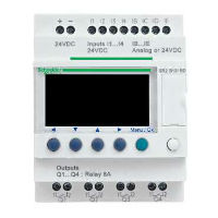 SR3B101B-modular smart relay Zelio Logic - 10 I O - 24 V AC - clock - display
