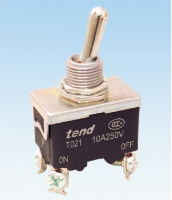 T021B-TOGGLE SWITCH ON-OFF 2P 10A/250V