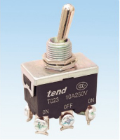 T023B-TOGGLE SWITCH ON-OFF-ON 2P 10A/250V