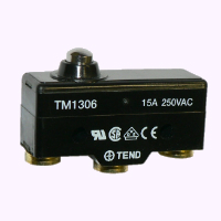 TM1306-MINIATURE PLASTIC LIMIT SWITCH WITH PIN PLUNGER