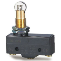 TM1308-MINIATURE PLASTIC LIMIT SWITCH WITH MOUNT ROLLER PLUNGER
