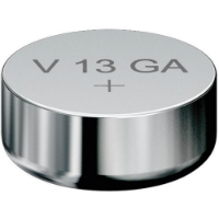 V13GA-ALKALINE BATTERY 1,5V/125mAh, 5,4x11,6mm