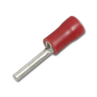 VPT-1-PIN TYPE INSULATED TERMINAL RED 1,5mm² (PACKS OF 100pcs)