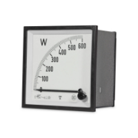 WC3VIIE-380-WATTMETER 96x96mm 400V ±15% X/5A 3PHASES 3WIRES WITH NEGATIVE INDICATION AND INTEGRATED TRANSDUCER