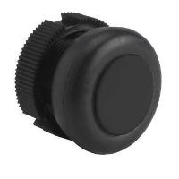 XACA9412-round head for pushbutton - spring return - XAC-A - black - booted
