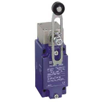 XCKJ10541-limit switch XCKJ - th.plastic roller lever var. length - 1NC+1NO - snap - Pg13
