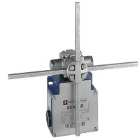 XCKMR54D1-limit switch XCKMR - stay put crossed rods lever 6mm - 2x(2 NC) - slow - Pg13